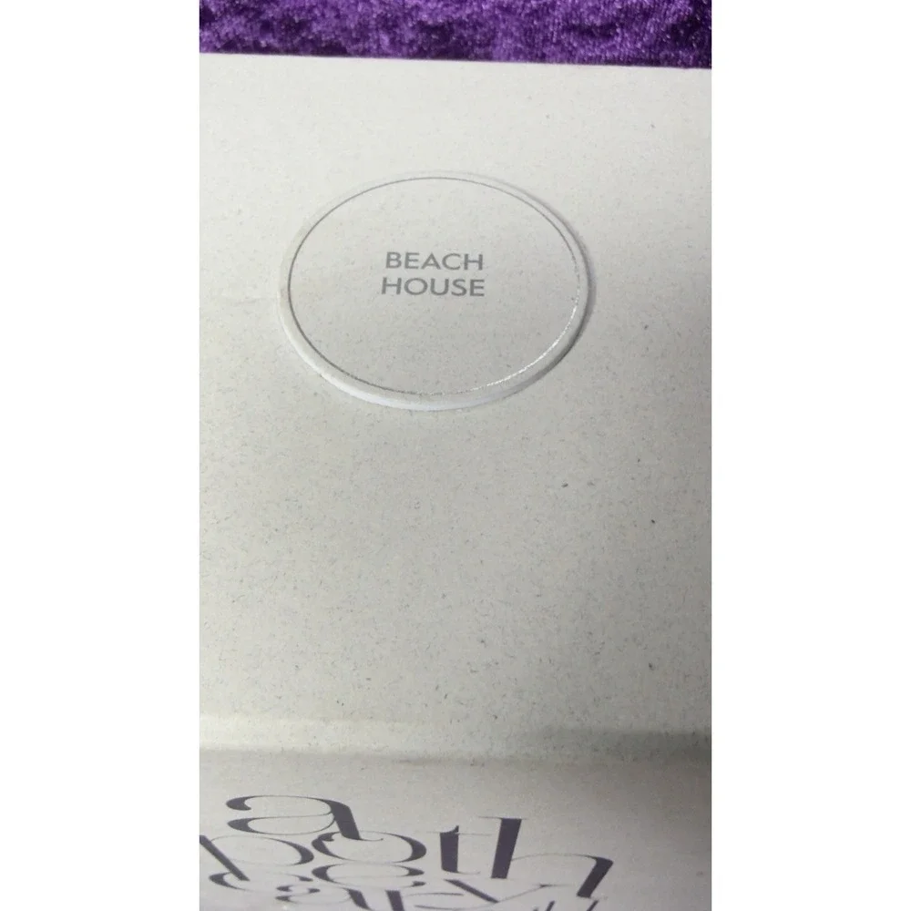 Apothecary Guild Candle Beach House Glass Cover Zodax‎ Summer Discontinued